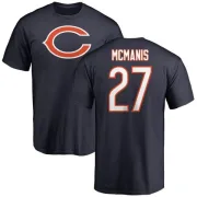 Sherrick McManis Chicago Bears Name & Number Logo T-Shirt - Navy