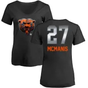 Sherrick McManis Women's Chicago Bears Midnight Mascot T-Shirt - Black