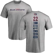 Sonny Milano Columbus Blue Jackets Backer T-Shirt - Ash