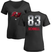 Spencer Schnell Women's Tampa Bay Buccaneers Midnight Mascot T-Shirt - Black