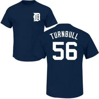 Spencer Turnbull Detroit Tigers Name & Number T-Shirt - Navy