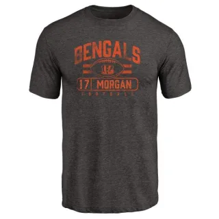 Stanley Morgan Jr. Cincinnati Bengals Flanker Tri-Blend T-Shirt - Black