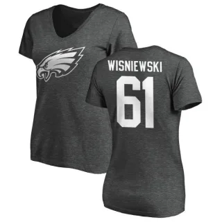 Stefen Wisniewski Women's Philadelphia Eagles One Color T-Shirt - Ash