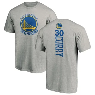 Stephen Curry Golden State Warriors Ash Backer T-Shirt