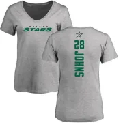 Stephen Johns Women's Dallas Stars Backer T-Shirt - Ash