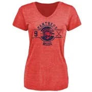 Stephen Weiss Women's Florida Panthers Insignia Tri-Blend T-Shirt - Red