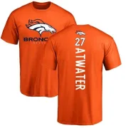 Steve Atwater Denver Broncos Backer T-Shirt - Orange