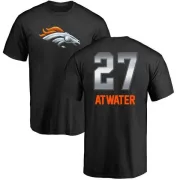 Steve Atwater Denver Broncos Midnight Mascot T-Shirt - Black