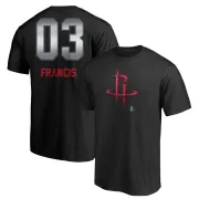 Steve Francis Houston Rockets Black Midnight Mascot T-Shirt