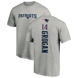 Steve Grogan New England Patriots Backer T-Shirt - Ash