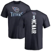 Steve McNair Tennessee Titans Backer T-Shirt - Navy