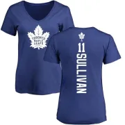 Steve Sullivan Women's Toronto Maple Leafs Backer T-Shirt - Blue