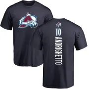 Sven Andrighetto Colorado Avalanche Backer T-Shirt - Navy