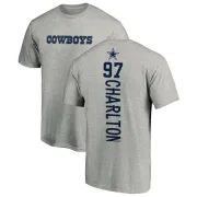 Taco Charlton Dallas Cowboys Backer T-Shirt - Ash