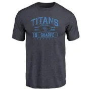 Tajae Sharpe Tennessee Titans Flanker Tri-Blend T-Shirt - Navy