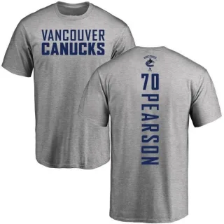 Tanner Pearson Vancouver Canucks Backer T-Shirt - Ash