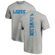 Tavon Wilson Detroit Lions Backer T-Shirt - Ash