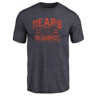 Taylor Gabriel Chicago Bears Flanker Tri-Blend T-Shirt - Navy