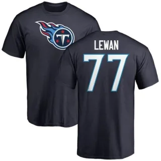 Taylor Lewan Tennessee Titans Name & Number Logo T-Shirt - Navy