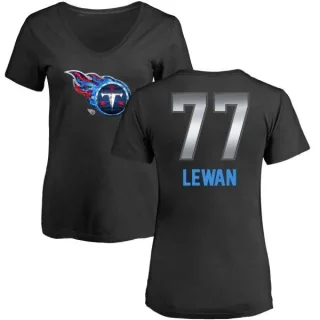 Taylor Lewan Women's Tennessee Titans Midnight Mascot T-Shirt - Black