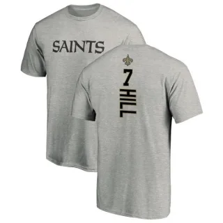 Taysom Hill New Orleans Saints Backer T-Shirt - Ash