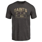 Taysom Hill New Orleans Saints Flanker Tri-Blend T-Shirt - Black