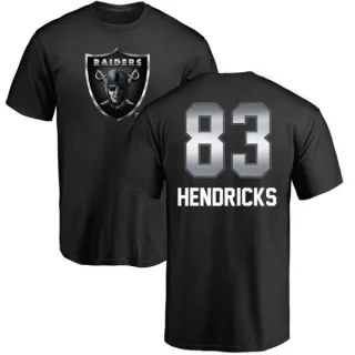 Ted Hendricks Oakland Raiders Midnight Mascot T-Shirt - Black