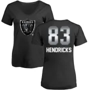 Ted Hendricks Women's Oakland Raiders Midnight Mascot T-Shirt - Black