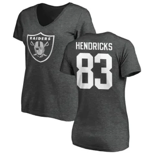 Ted Hendricks Women's Oakland Raiders One Color T-Shirt - Ash