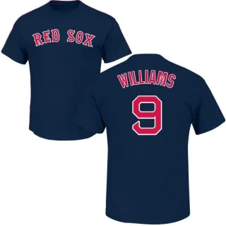 Ted Williams Boston Red Sox Name & Number T-Shirt - Navy