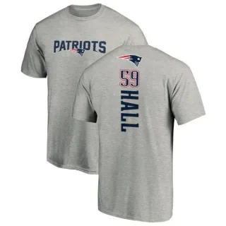 Terez Hall New England Patriots Backer T-Shirt - Ash