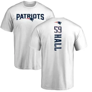 Terez Hall New England Patriots Backer T-Shirt - White