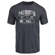 Terez Hall New England Patriots Flanker Tri-Blend T-Shirt - Navy