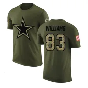 Terrance Williams Dallas Cowboys Olive Salute to Service Legend T-Shirt