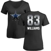 Terrance Williams Women's Dallas Cowboys Midnight Mascot T-Shirt - Black