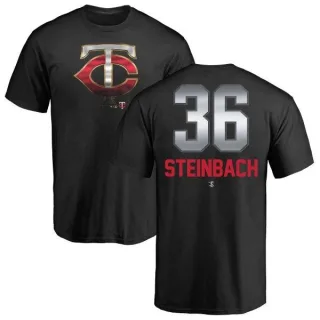 Terry Steinbach Minnesota Twins Midnight Mascot T-Shirt - Black