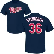 Terry Steinbach Minnesota Twins Name & Number T-Shirt - Navy