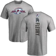 Theoren Fleury Colorado Avalanche Backer T-Shirt - Ash