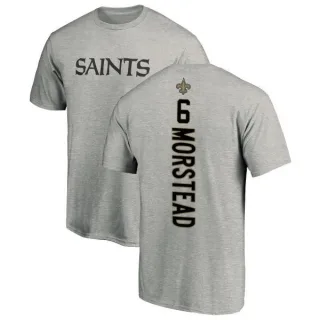 Thomas Morstead New Orleans Saints Backer T-Shirt - Ash