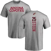 Thomas Steen Arizona Coyotes Backer T-Shirt - Ash