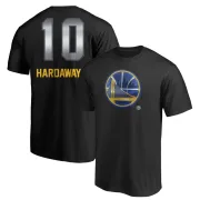 Tim Hardaway Golden State Warriors Black Midnight Mascot T-Shirt