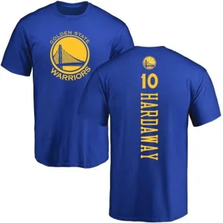 Tim Hardaway Golden State Warriors Royal Backer T-Shirt