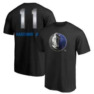 Tim Hardaway Jr. Dallas Mavericks Black Midnight Mascot T-Shirt