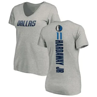 Tim Hardaway Jr. Women's Dallas Mavericks Ash Backer T-Shirt