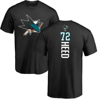 Tim Heed San Jose Sharks Backer T-Shirt - Black