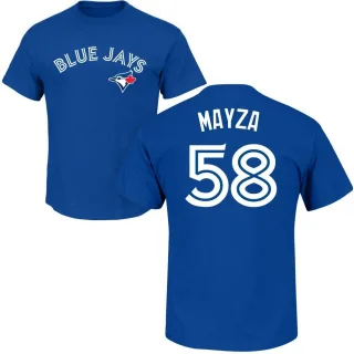 Tim Mayza Toronto Blue Jays Name & Number T-Shirt - Royal