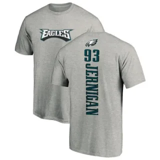 Timmy Jernigan Philadelphia Eagles Backer T-Shirt - Ash