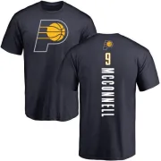 T.J. McConnell Indiana Pacers Navy Backer T-Shirt