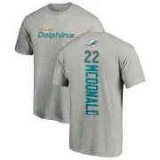 T.J. McDonald Miami Dolphins Backer T-Shirt - Ash