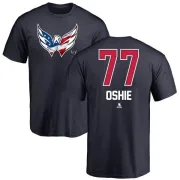 T.J. Oshie Washington Capitals Name and Number Banner Wave T-Shirt - Navy